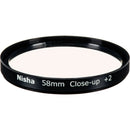 Nisha 58mm Close-Up Lens Set (+1 / +2 / +4)