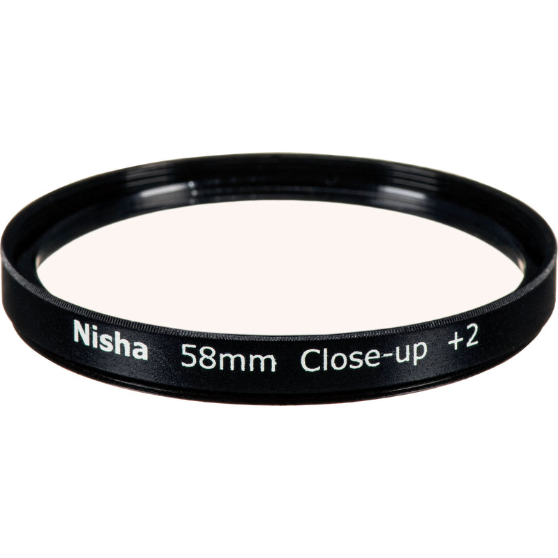 Nisha 58mm Close-Up Lens Set (+1 / +2 / +4)