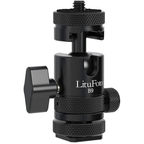 LituFoto B9 Dual-Lock Metal Ball Head