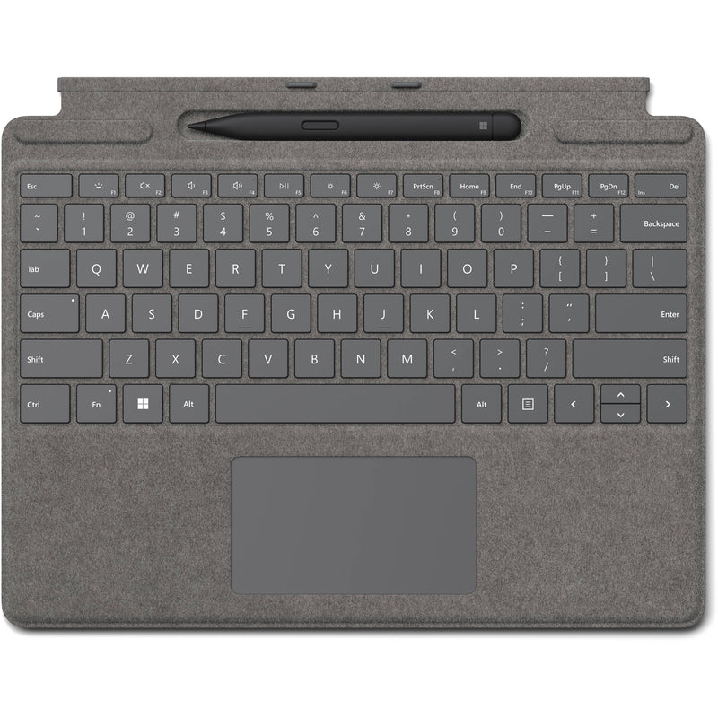 Microsoft Surface Pro Signature Keyboard Cover with Slim Pen 2 (Platinum)