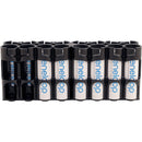 STORACELL Carbon Fiber Magnetic AA Battery Holder (16)