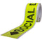 ProTapes Pro Gaff "PLEASE STAY 6 FEET APART" Sign (6 x 10", Yellow / Black)
