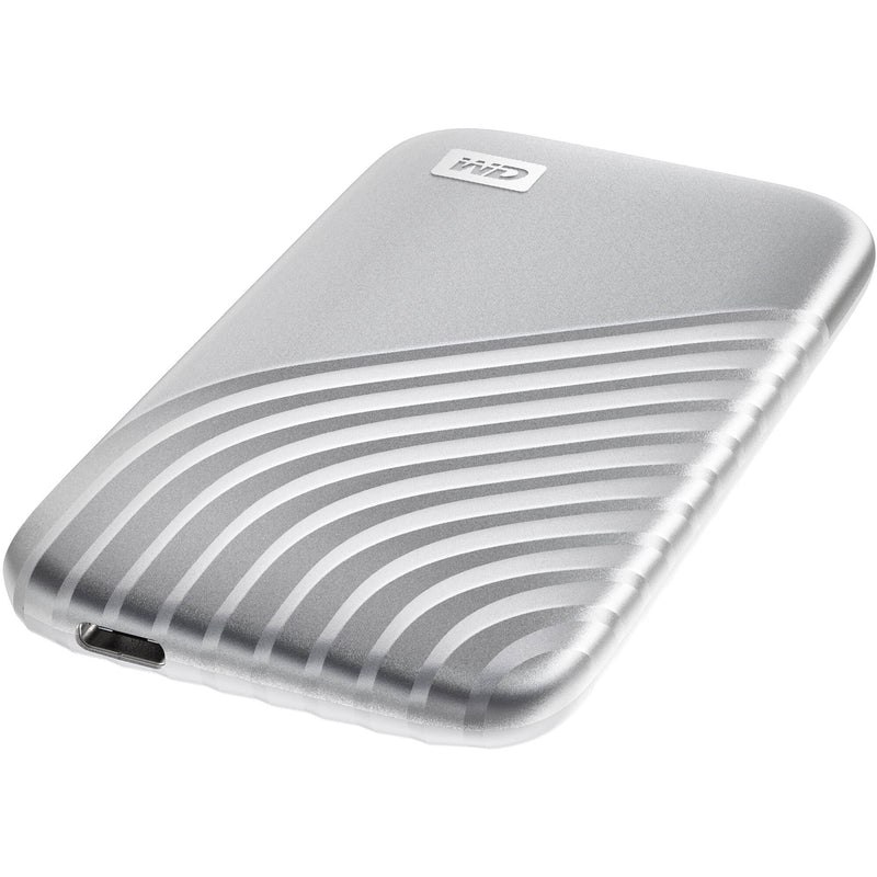 WD 1TB My Passport SSD USB 3.2 Gen 2 Type-C Portable SSD (Silver)