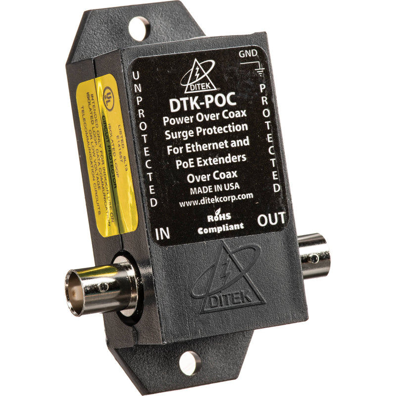 DITEK DTK-POC Power-over-Coax Surge Protector