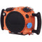 AquaTech EDGE Base Water Housing for Canon R6 (Orange)