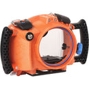 AquaTech EDGE Base Water Housing for Canon R6 (Orange)