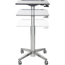 Ergotron LearnFit Mobile Sit-Stand Desk (Tall, 33.25 to 49.25")