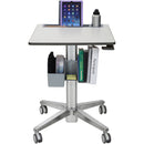 Ergotron LearnFit Mobile Sit-Stand Desk (Tall, 33.25 to 49.25")