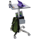 Ergotron LearnFit Mobile Sit-Stand Desk (Tall, 33.25 to 49.25")