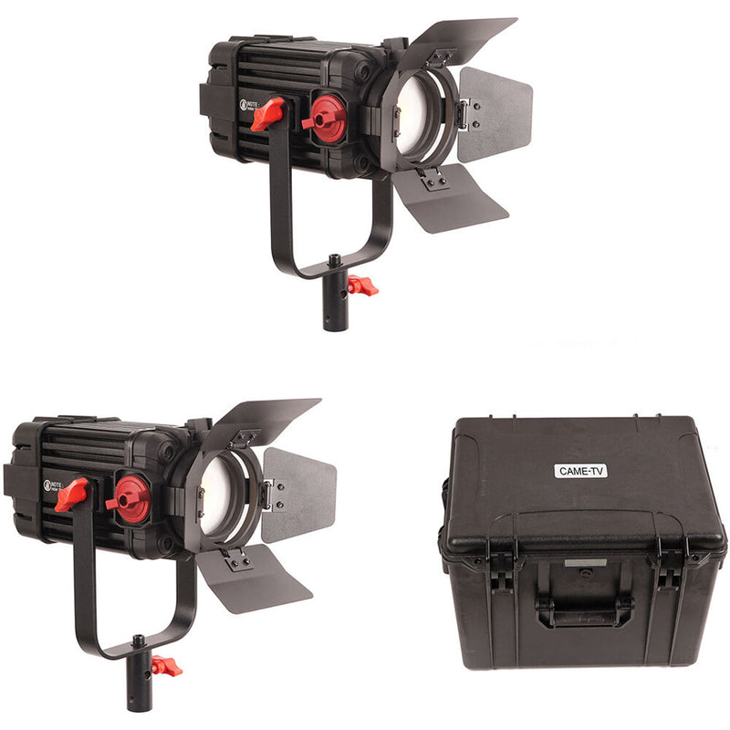 CAME-TV Boltzen F-100W Fresnel Focusable LED Daylight 2-Light Kit