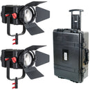 CAME-TV Boltzen 150W MKII LED Bi-Color Fresnel 2-Light Kit