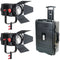 CAME-TV Boltzen 150W MKII LED Bi-Color Fresnel 2-Light Kit