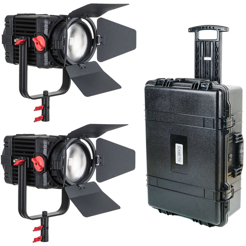 CAME-TV Boltzen 150W MKII LED Bi-Color Fresnel 2-Light Kit