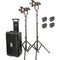 CAME-TV Boltzen Q-55W Mark II High-Output Daylight Fresnel 2-Light Kit