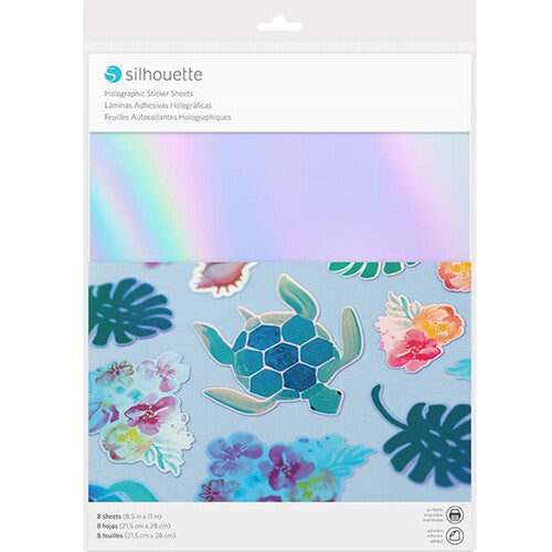 Silhouette Sticker Paper (Holographic)