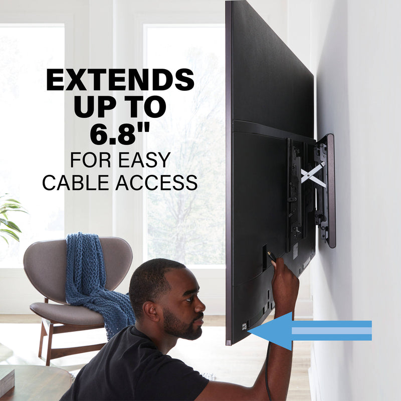 SANUS Advanced Tilt 4D Premium TV Wall Mount for 42 to 90" Displays
