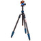 3 Legged Thing Punks Billy 2.0 Carbon Fiber Tripod with AirHed Neo 2.0 Ball Head (Blue)