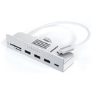Satechi 6-in-1 USB Type-C Hub Clamp for 24" iMac (Silver)
