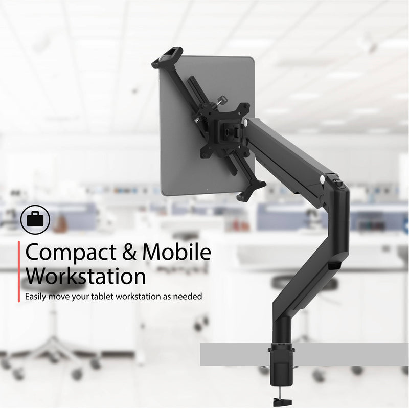 CTA Digital Security Clamp Mount with Universal Holder and Full Cable Management