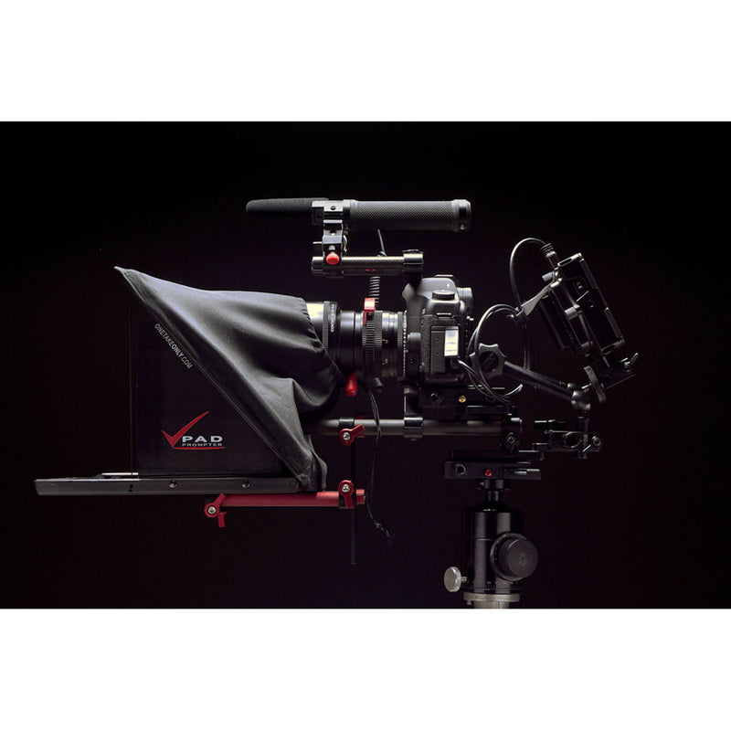 Onetakeonly Pad Prompter for 15mm Rigs for iPad and Tablet up to 12.9"