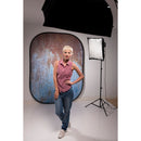 Manfrotto Urban Collapsible Background (5 x 7', Rusty Metal/Plaster Wall)