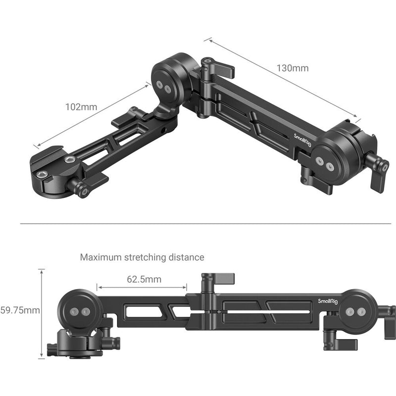 SmallRig Adjustable EVF Mount with Nato Clamp