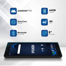 Hyundai 8" Hytab Pro 64GB Tablet (4G LTE, Wi-Fi, Black)