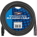 Vidpro XLR Audio Cable with Male to Female Connectors (20')