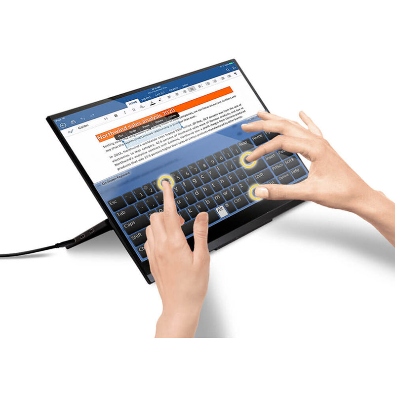 SideTrak Solo Touch Pro HD 15.8" 16:9 HDR FreeSync IPS Monitor