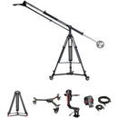 Proaim 10' Wave-2 Jib & Tripod Kit with Pan/Tilt Head & Zoom Controller
