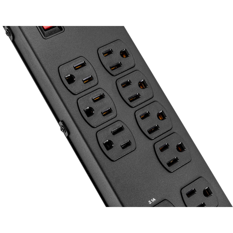 Monster Cable Pro MI 8-Outlet Surge Protector with USB