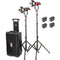 CAME-TV Q-55S Boltzen 55W Bi-Color LED Fresnel 2-Light Kit