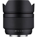 Rokinon 12mm f/2.0 AF Lens for FUJIFILM X