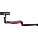 O.C. White Limited-Edition ProBoom Ultima Gen2 Ultralow-Profile Adjustable Mic Boom with 12" Riser (Black and Red)