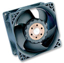 EBM-PAPST 8214J/2H4 Axial Fan, 8200J Series, IP54, 24 V, DC, 80 mm, 38 mm, 71 dBA, 131 cu.ft/min