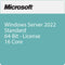 Microsoft Windows Server 2022 Standard 64-Bit - License - 16 Core