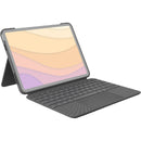 Logitech Combo Touch Backlit Keyboard Case for Apple 10.9" iPad Air 4th/5th Gen (Oxford Gray)