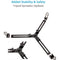 Proaim Heavy-Duty Mitchell Base Tripod Legs with Mid-Level & Ground Spreaders (Black)