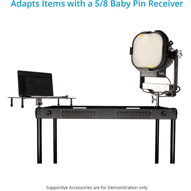 Proaim Corner Plug with 5/8" Baby Pin for Camera Cart