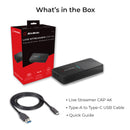 AVerMedia Live Streamer CAP 4K HDMI to USB 3.1 Gen 1 Video Converter