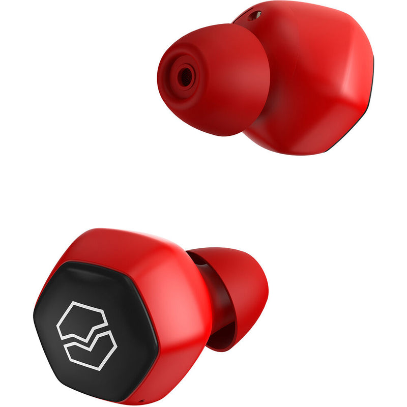 V-MODA Hexamove Lite True Wireless In-Ear Headphones (Red)