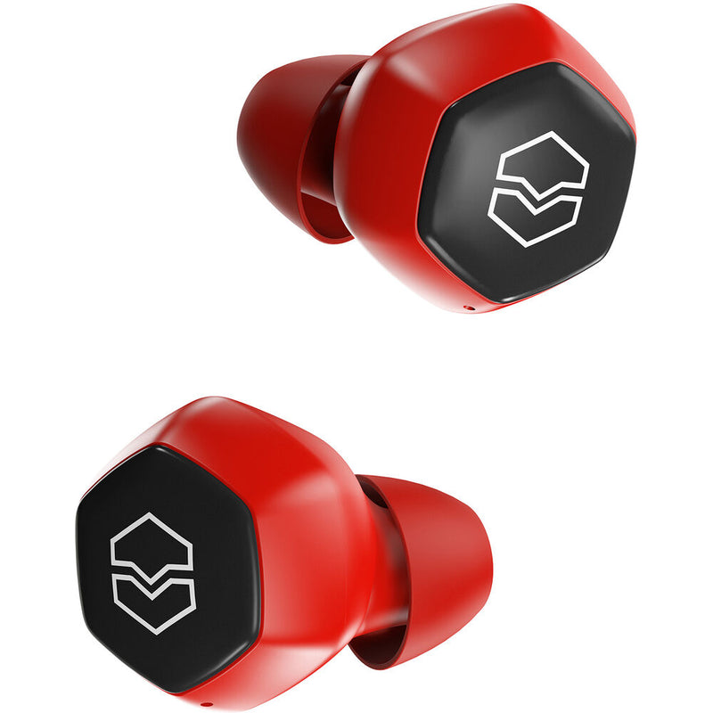 V-MODA Hexamove Lite True Wireless In-Ear Headphones (Red)