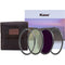 Kase CPL, GND0.9, ND1000 Filter Kit with Bag for Nikon NIKKOR Z 14-24mm f/2.8 S Lens (112mm)