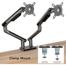 Gabor Levitouch Dual-Arm Desktop Monitor Mount for Two&nbsp;17 to 32" Displays