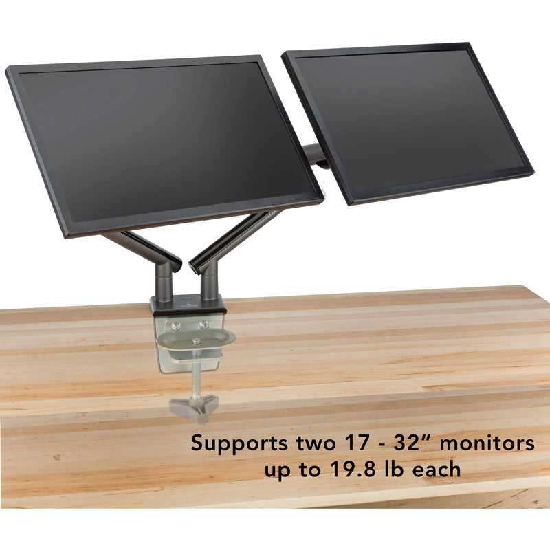 Gabor Levitouch Dual-Arm Desktop Monitor Mount for Two&nbsp;17 to 32" Displays