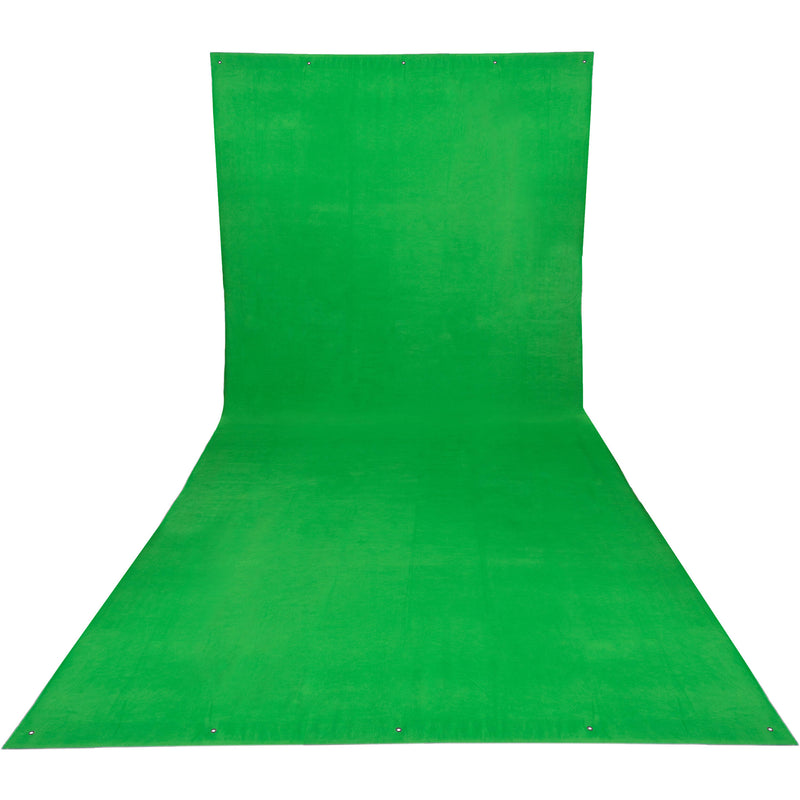 Angler Wrinkle-Resistant Fleece Background (9 x 20', Chroma Green)