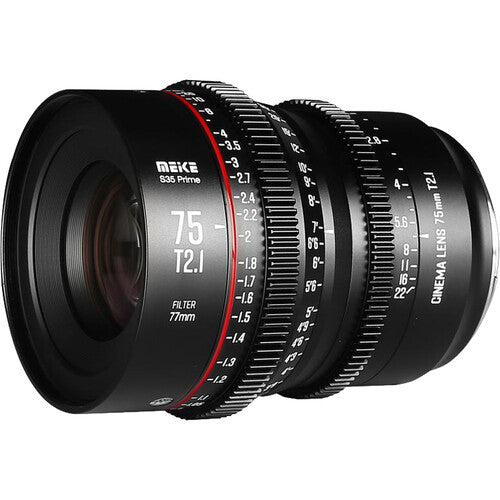 Meike 75mm T2.1 Super35 Prime Cine Lens (PL Mount)
