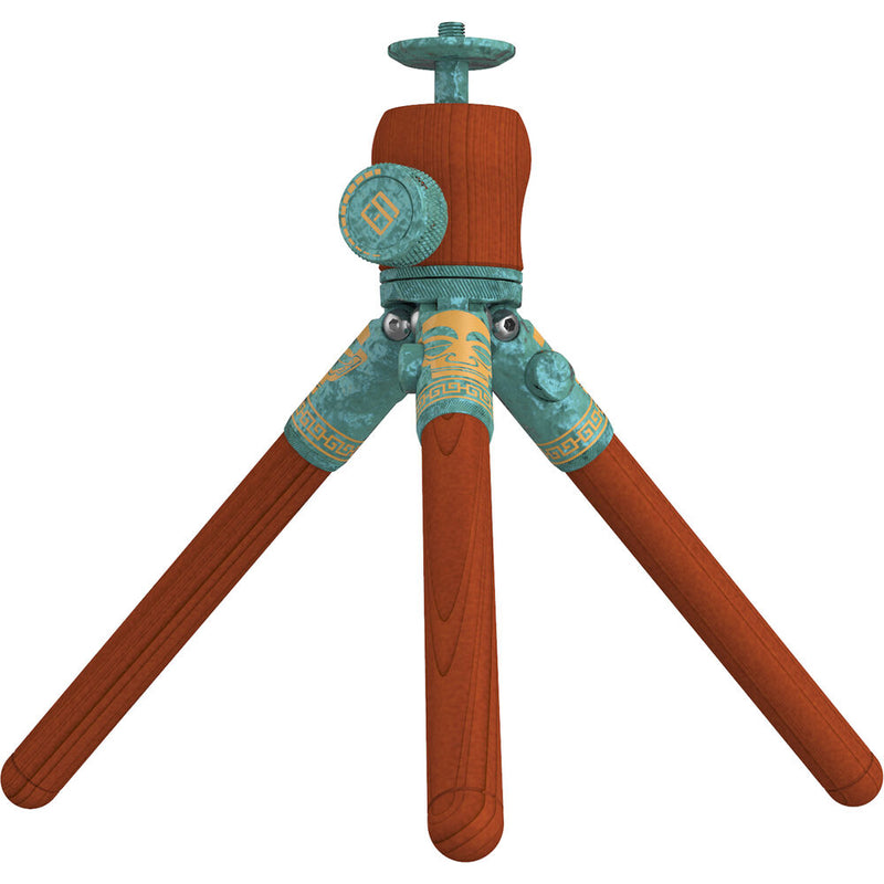 iFootage Timberpod&nbsp;Anniversary Edition Mini Tripod (Scented Rose Wood, Oxidized Bronze)