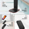 CTA Digital Locking Floor Stand for Select 10.2 to 10.9" iPads (Black)