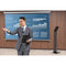 CTA Digital Locking Floor Stand for Select 10.2 to 10.9" iPads (Black)
